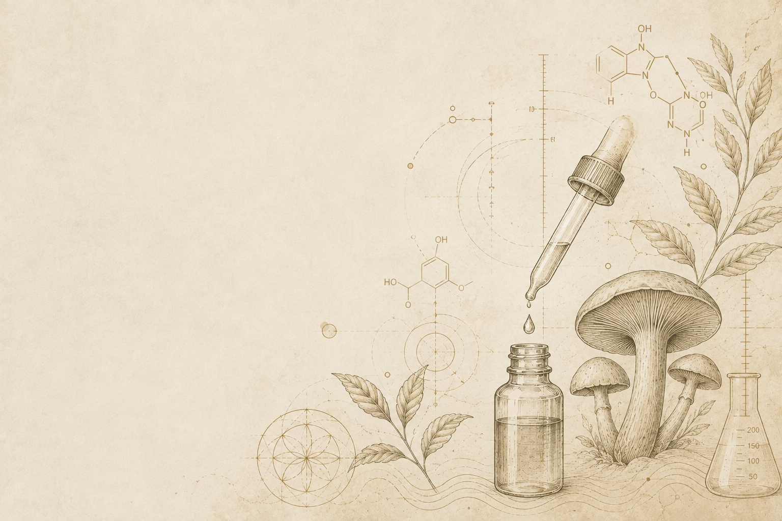 Wellness apothecary background